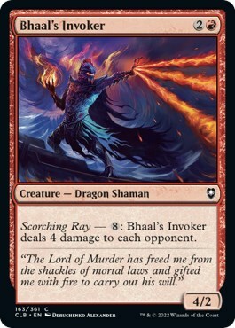 Bhaal's Invoker Card Front
