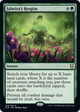 Tregua di Jaheira Card Front