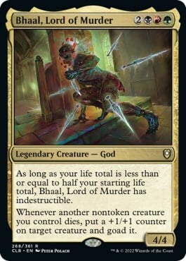 Bhaal, Lord of Murder Card Front