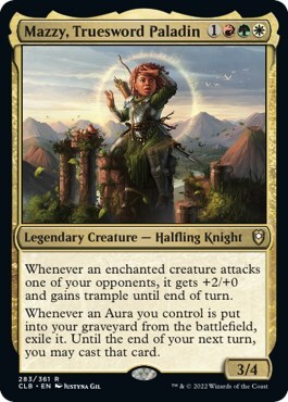 Mazzy, Paladina Rettaspada Card Front