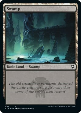 Swamp Card Front