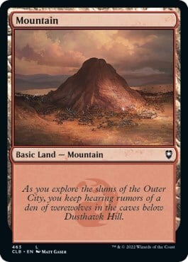 Mountain Card Front