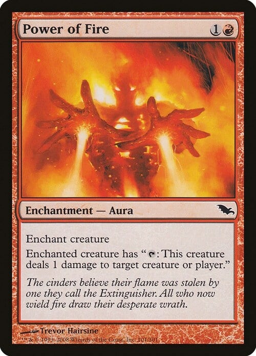 Power of Fire Card Front