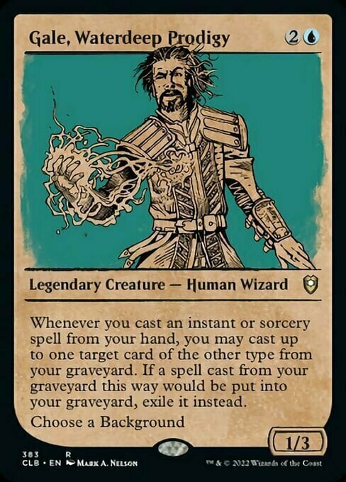 Gale, Waterdeep Prodigy Card Front