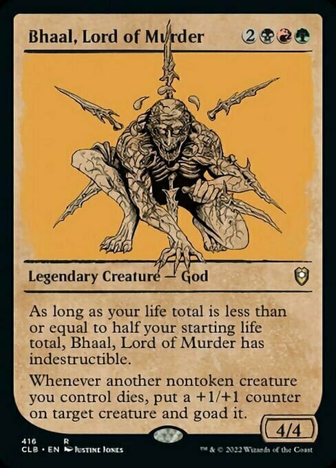 Bhaal, Lord of Murder Card Front