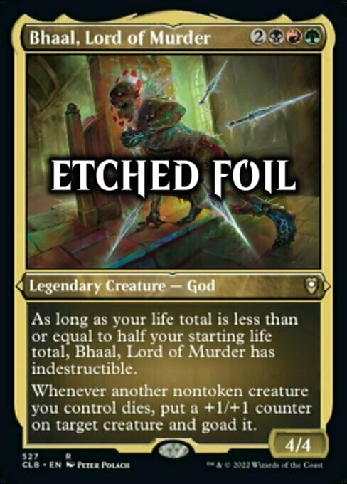 Bhaal, Lord of Murder Card Front