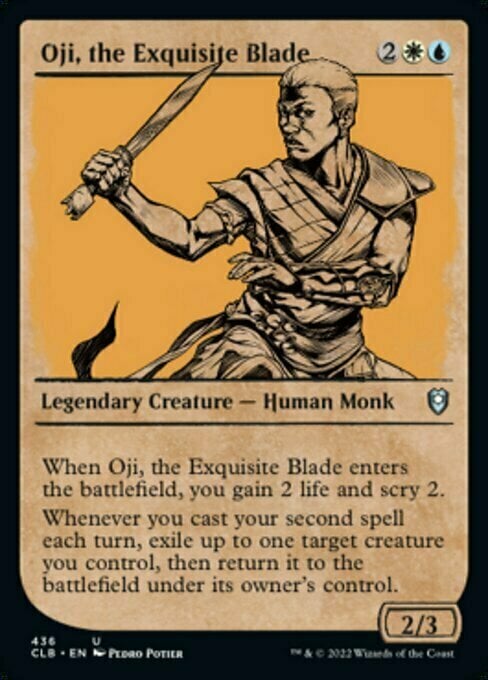 Oji, the Exquisite Blade Card Front