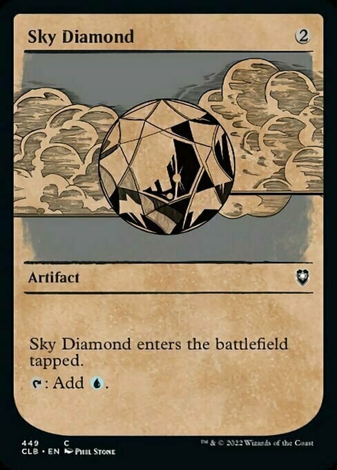 Diamante del Cielo Card Front