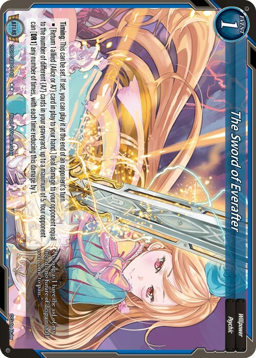 The Sword of Everafter Card Front