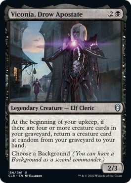 Viconia, Drow Apostata Card Front