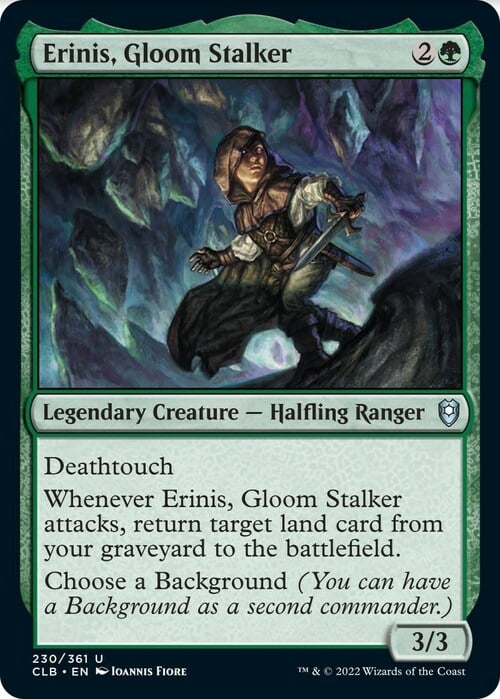 Erinis, Gloom Stalker Card Front