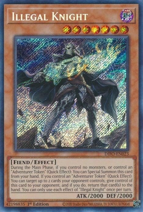 Illegal Knight Card Front
