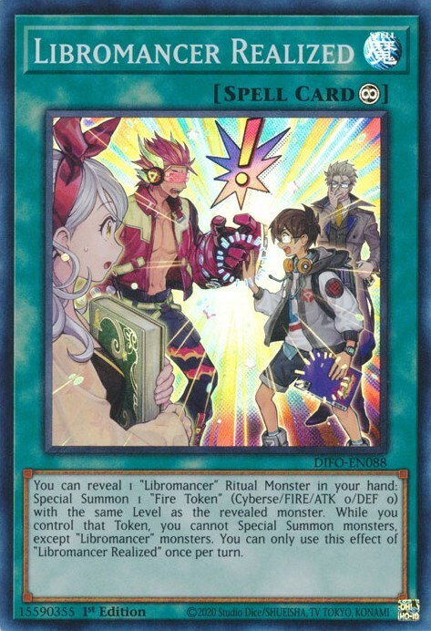 Libromancer Realized Card Front