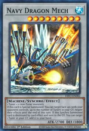 Navy Dragon Mech · Super Rare 082