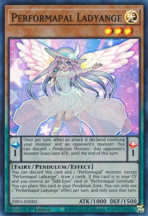 yugioh cards performapal Performapal Ladyange Dimension Force | Yu-Gi-Oh!