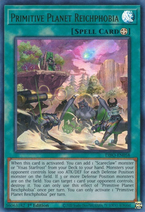 Primitive Planet Reichphobia Card Front