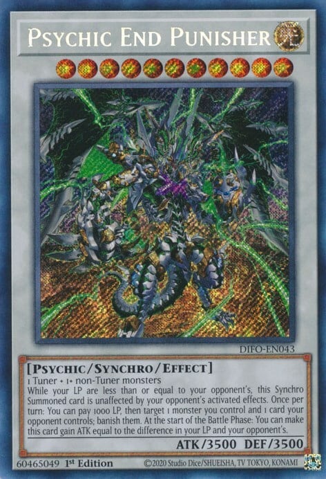 Psychic End Punisher Card Front
