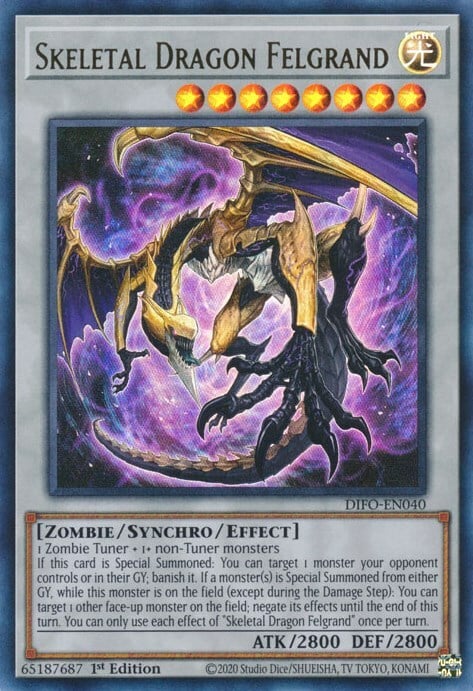 Skeletal Dragon Felgrand Card Front