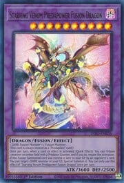 Starving Venom Predapower Fusion Dragon · Ultra Rare 036