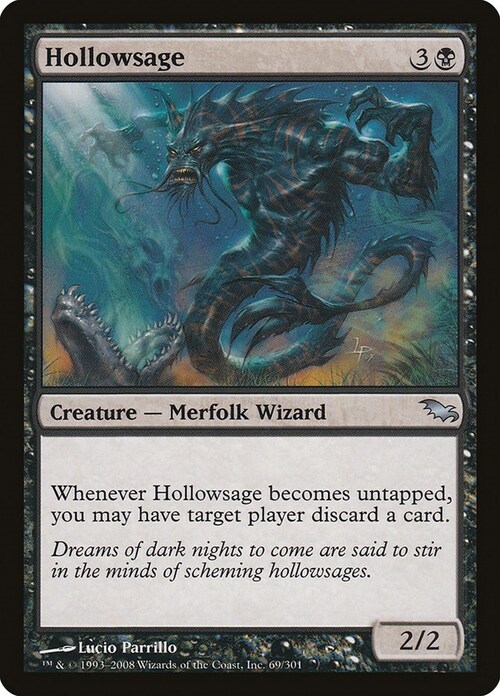 Hollowsage Card Front