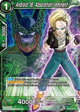 Android 18, Absorption Imminent Card Front