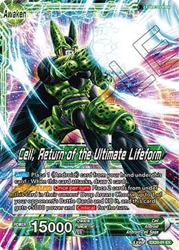 Cell // Cell, Return of the Ultimate Lifeform Card Front