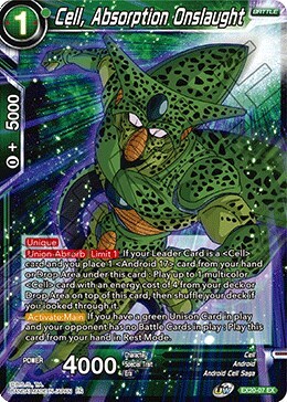 Cell, Absorption Onslaught Card Front