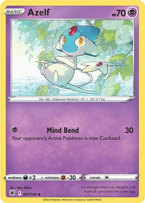 Azelf [Mind Bend] Card Front