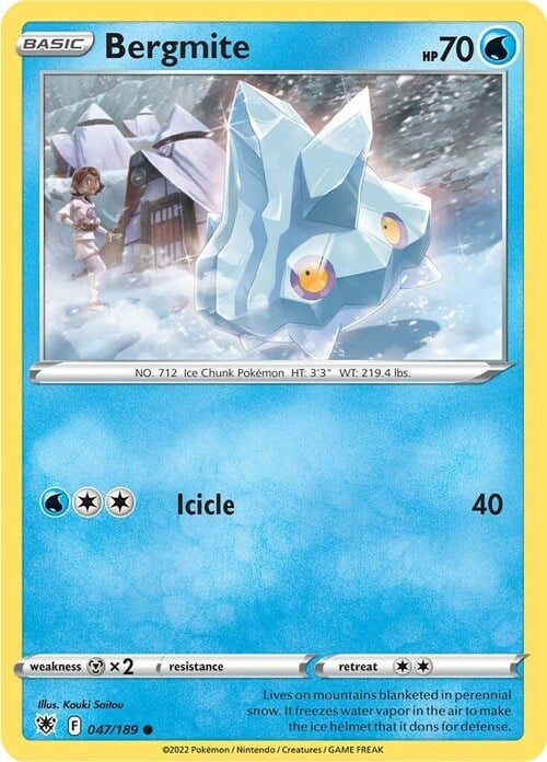 Bergmite [Icicle] Card Front