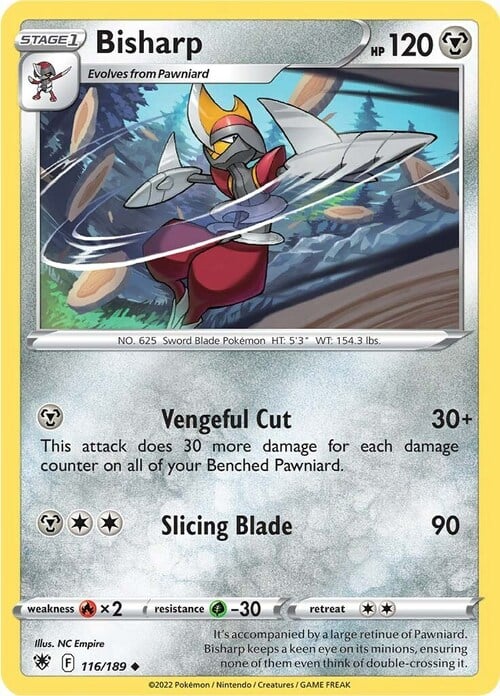 Bisharp [Vengeful Cut | Slicing Blade] Card Front