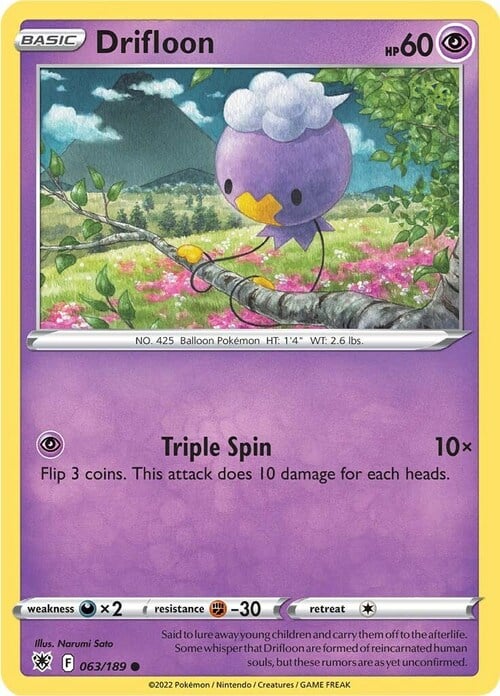 Drifloon [Triple Spin] Card Front