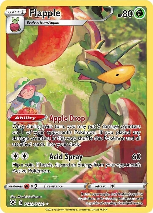 Flapple Card Front