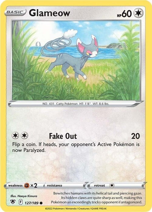Glameow [Fake Out] Card Front