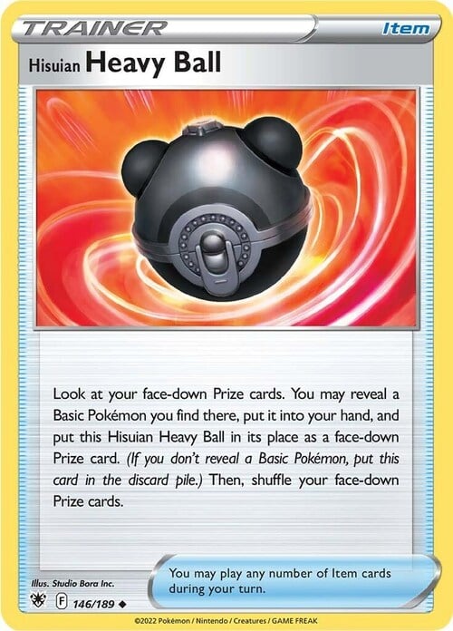 Hisuian Heavy Ball Card Front