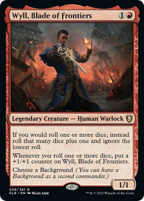 Wyll, Blade of Frontiers Card Front