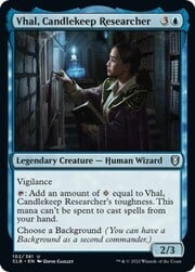 Vhal, Candlekeep Researcher 102