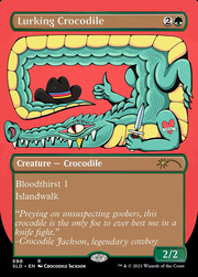 Lurking Crocodile · Non-Foil or Etched Foil 0590