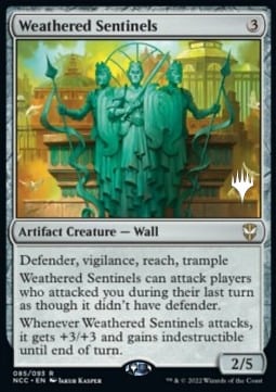 Weathered Sentinels Card Front