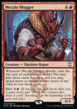 Mezzio Mugger Card Front
