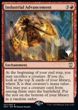 Industrial Advancement Card Front