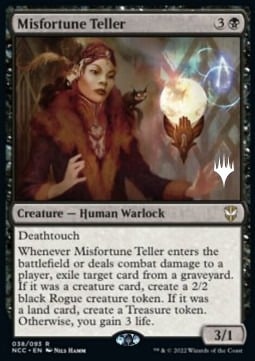 Misfortune Teller Card Front