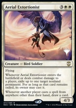 Aerial Extortionist Card Front