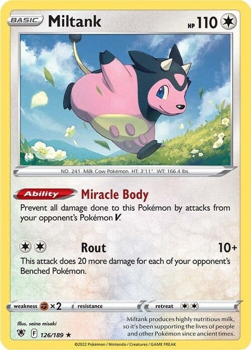 Miltank [Miracle Body | Rout] Card Front