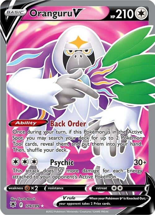 Oranguru V Card Front