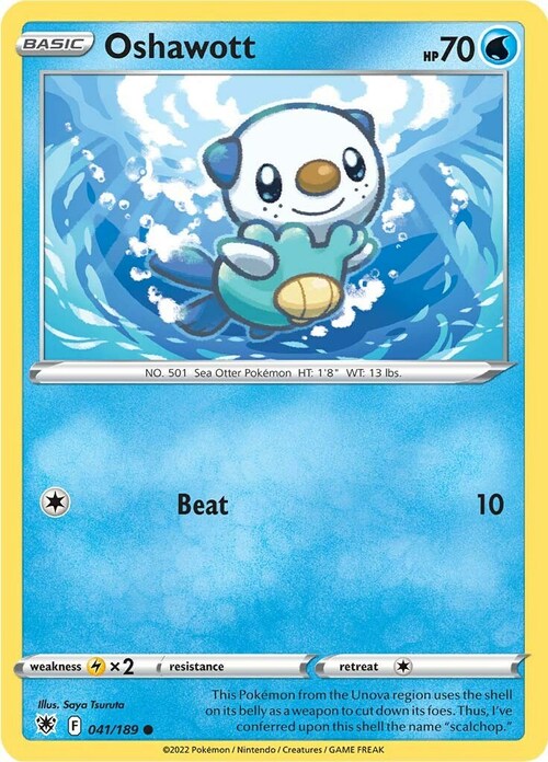 Oshawott Card Front