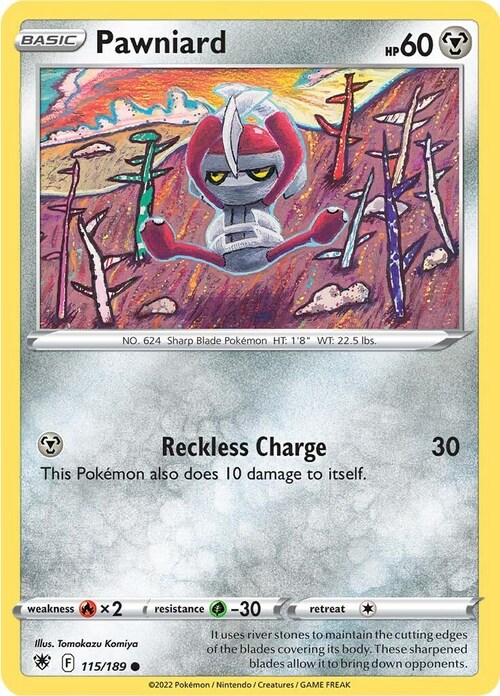 Pawniard [Reckless Charge] Card Front