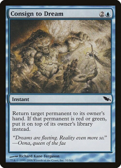 Consign to Dream Card Front