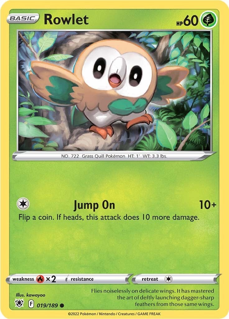 Rowlet Astral Radiance | Pokmon | CardTrader