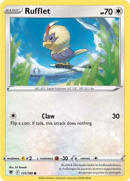 Rufflet [Claw] Card Front