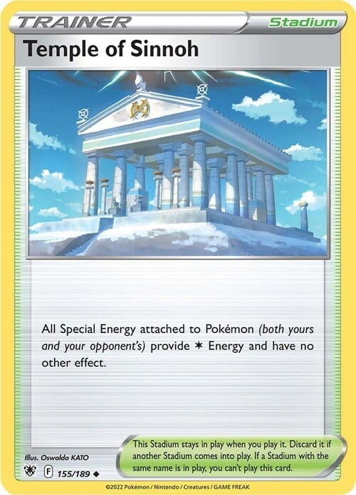 Temple of Sinnoh Card Front